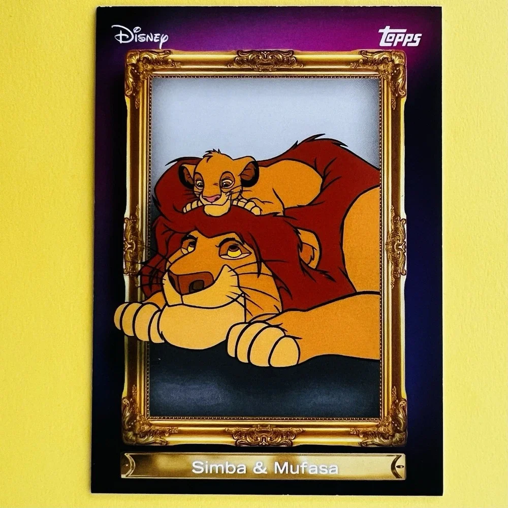 2026 Topps Disney NEON Simba & Mufasa FF-5 Family‎ First Insert